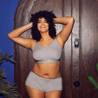 Elomi Downtime bralette BH, grå - EL301417 - GYL - Grey Marl