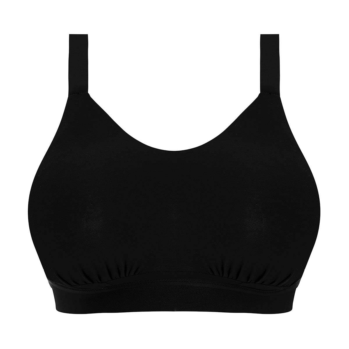 Elomi Downtime bralette BH, sort - EL301417 - BLK - Black