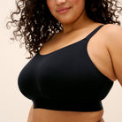 Elomi Downtime bralette BH, sort - EL301417 - BLK - Black