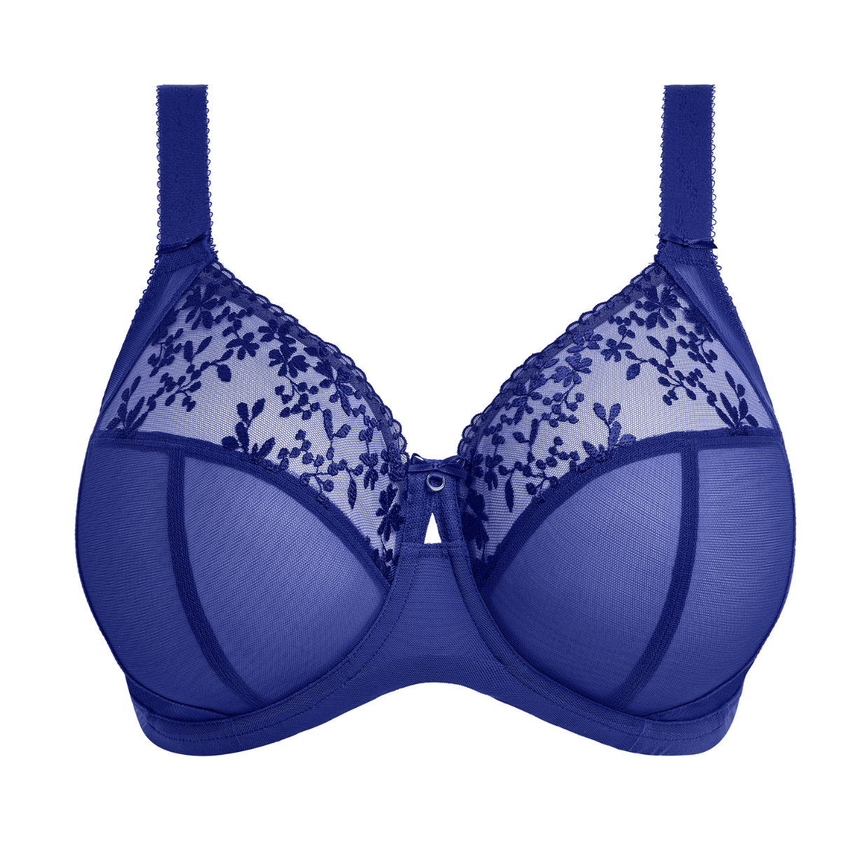 Elomi Zarla BH med bøjle, blå - EL302505 - SAR - Sapphire