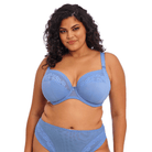 Elomi Nerina plunge BH, blå - EL302734 - COR - Cornflower