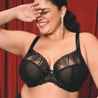 Elomi Reja BH med bøjle, sort - EL303102 - BLK - Black
