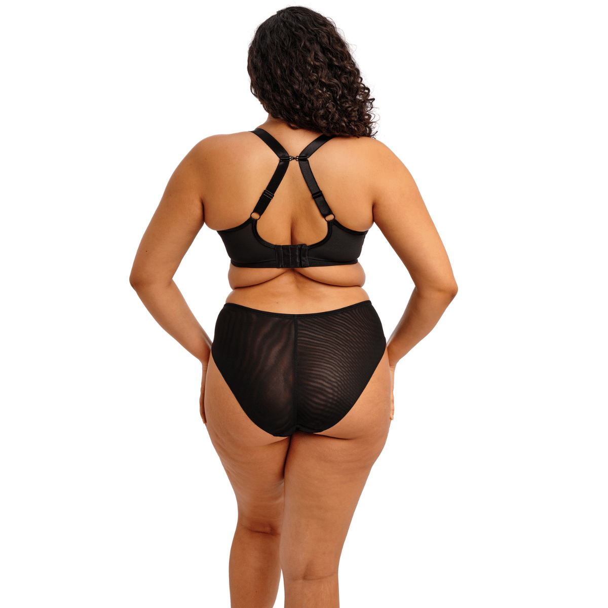 Elomi Reja BH med bøjle, sort - EL303102 - BLK - Black