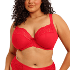 Elomi Tiernie plunge BH, rød - EL303334 - RED - Red