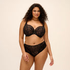 Elomi Carena balconette BH, sort - EL303507 - BLK - Black