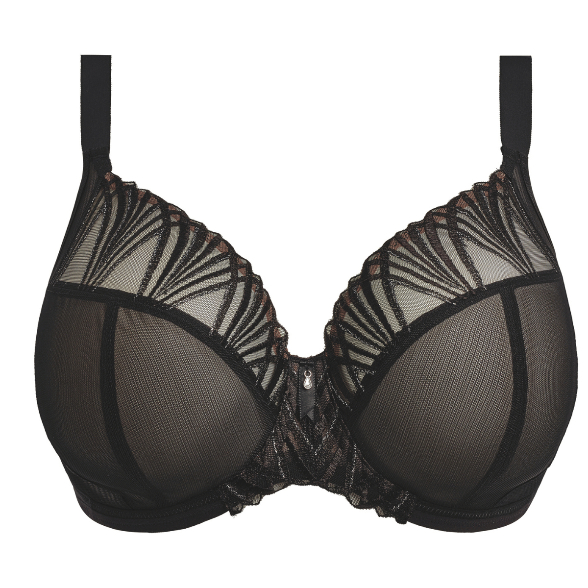 Elomi Reja BH med bøjle, sort - EL303102 - BLK - Black