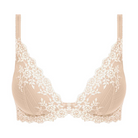 Wacoal Embrace Lace plunge BH, nude - WA853291 - 271 - Naturally Nude/Ivory