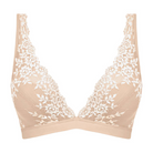 Wacoal Embrace Lace BH uden bøjle, nude - WA852191 - 271 - Naturally Nude/Ivory