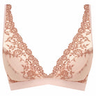 Wacoal Embrace Lace BH uden bøjle, lyserød - WA852191 - 688 - Angel Wing/Rose Dust