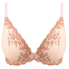 Wacoal Embrace Lace plunge BH, lyserød - WA853291 - 688 - Angel Wing/Rose Dust