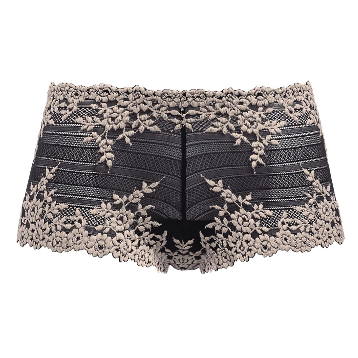 Wacoal Embrace Lace hipster trusse, sort - WA067491 - BLK - Black