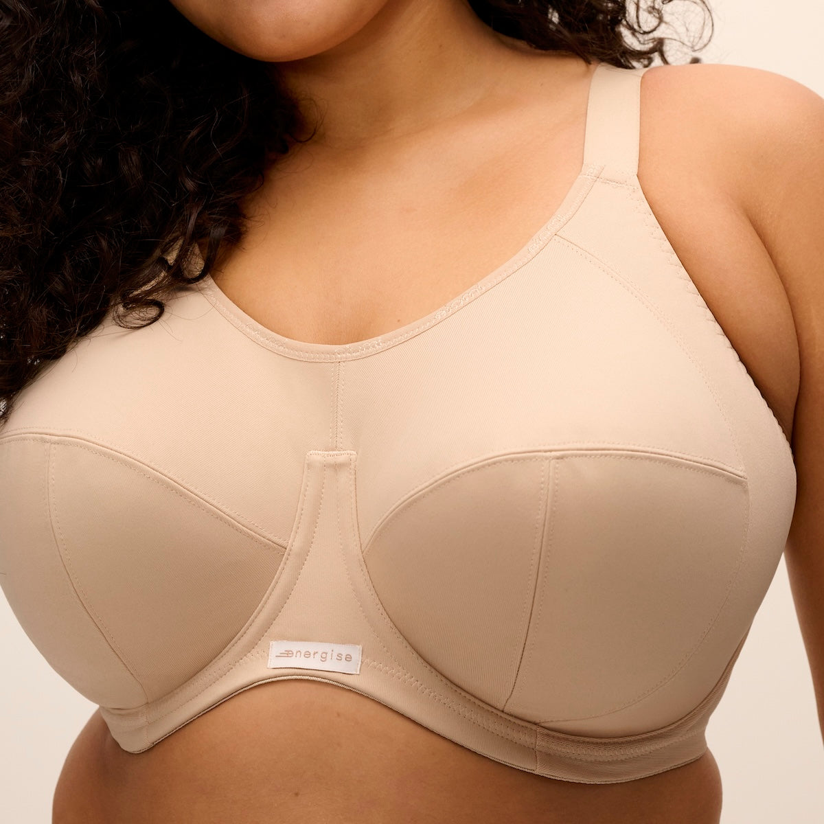 Elomi Energise sports BH, nude - El8041 - NUE - Nude