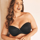 Elomi Smooth stropløs BH, sort - EL4300 - BLK - Black