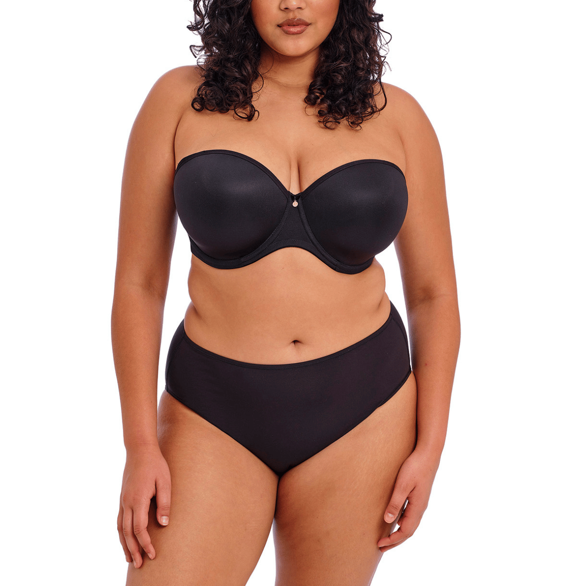Elomi Smooth stropløs BH, sort - EL4300 - BLK - Black