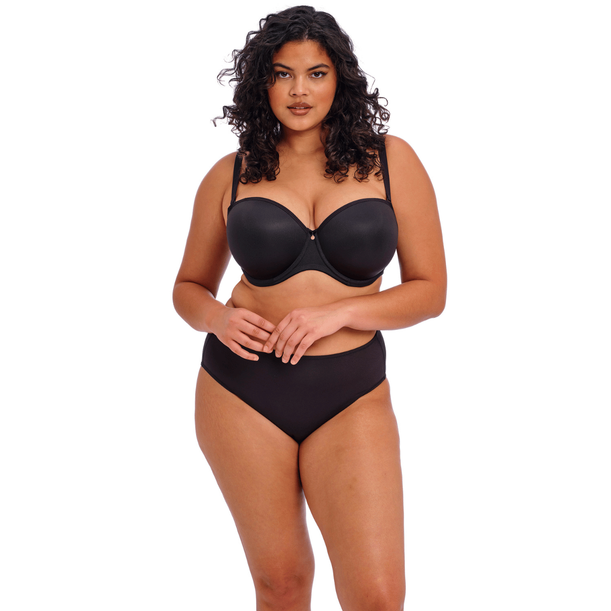 Elomi Smooth stropløs BH, sort - EL4300 - BLK - Black