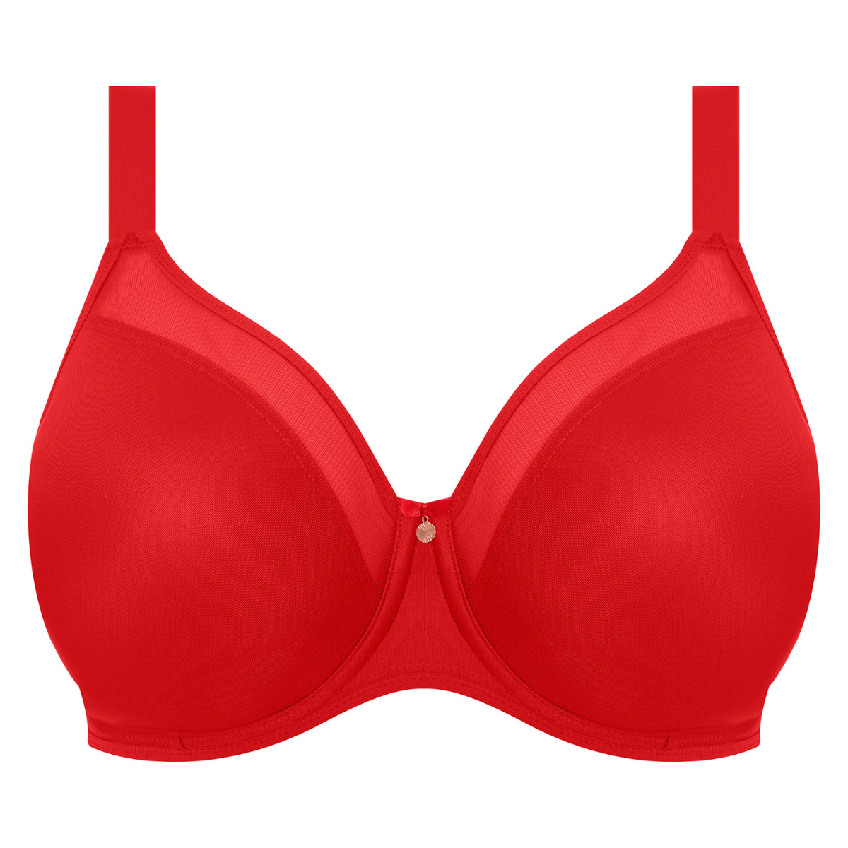 Elomi Smooth BH med bøjle, rød - EL4301 - HAD - Haute Red