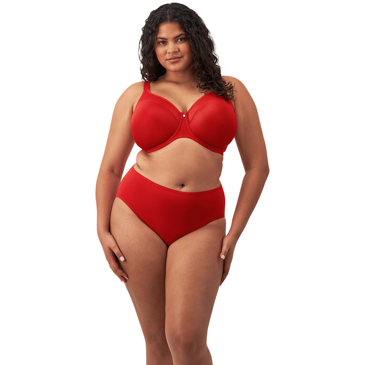 Elomi Smooth BH med bøjle, rød - EL4301 - HAD - Haute Red