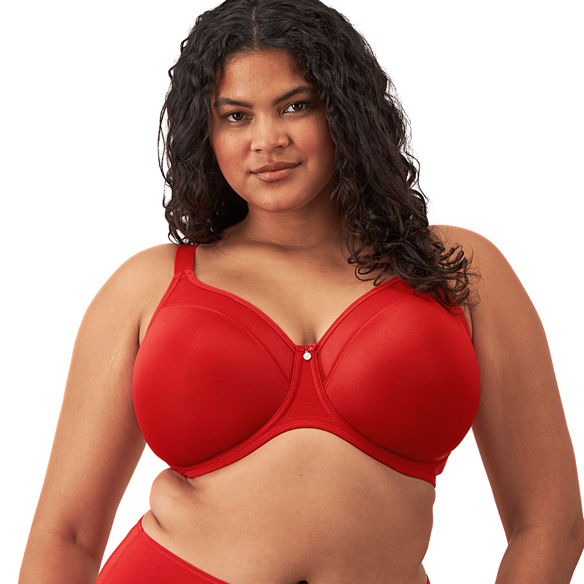 Elomi Smooth BH med bøjle, rød - EL4301 - HAD - Haute Red