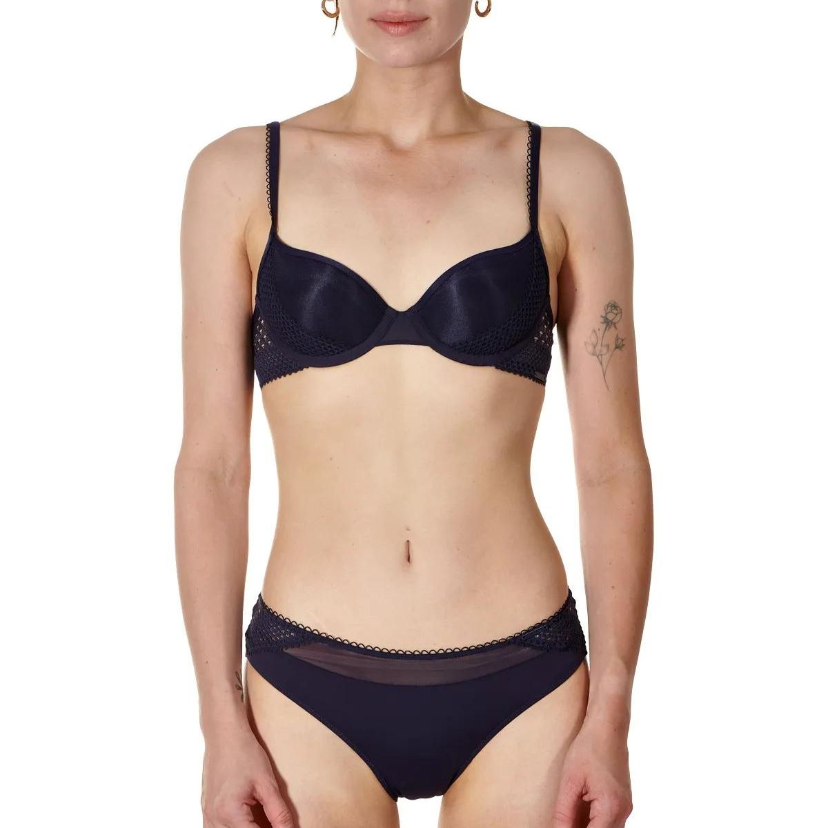 Calvin Klein tai trusse, blå - F5895E - 7TP - Midnight Dragon