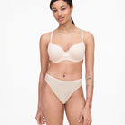 Chantelle EasyFeel Norah BH med bøjle, natural - C13F90 - 0NL - Talc