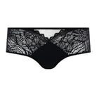 Chantelle EasyFeel Floral Touch hipster trusse, sort - C94240 - 011 - Black