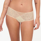 Chantelle EasyFeel Floral Touch hipster trusse, beige - C94240 - 01N - Golden Beige