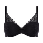 Chantelle EasyFeel Floral Touch BH med bøjle, sort - C94260 - 011 - Black