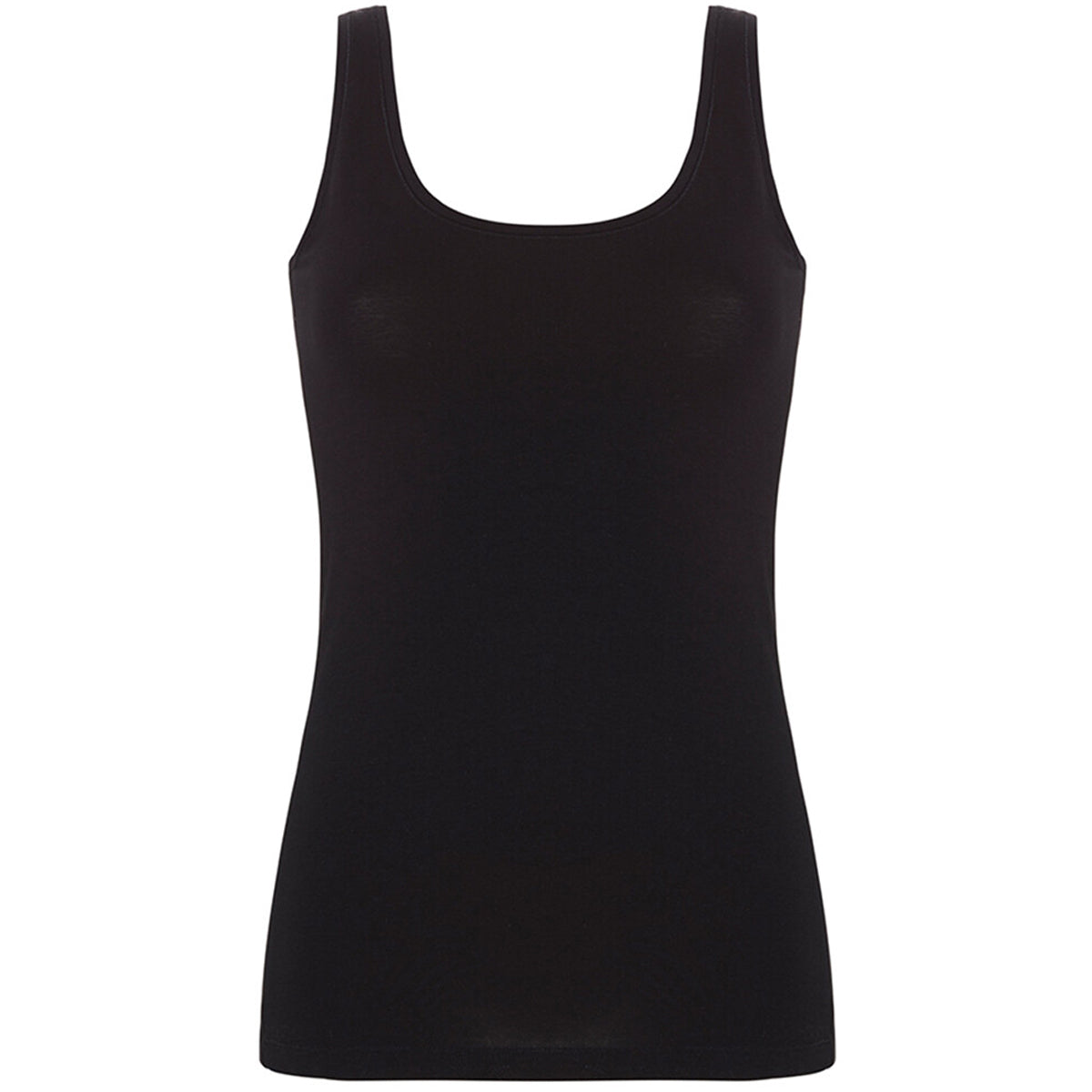 Femilet Basic Cotten Tank top, sort - FA0310 - 011 - Black