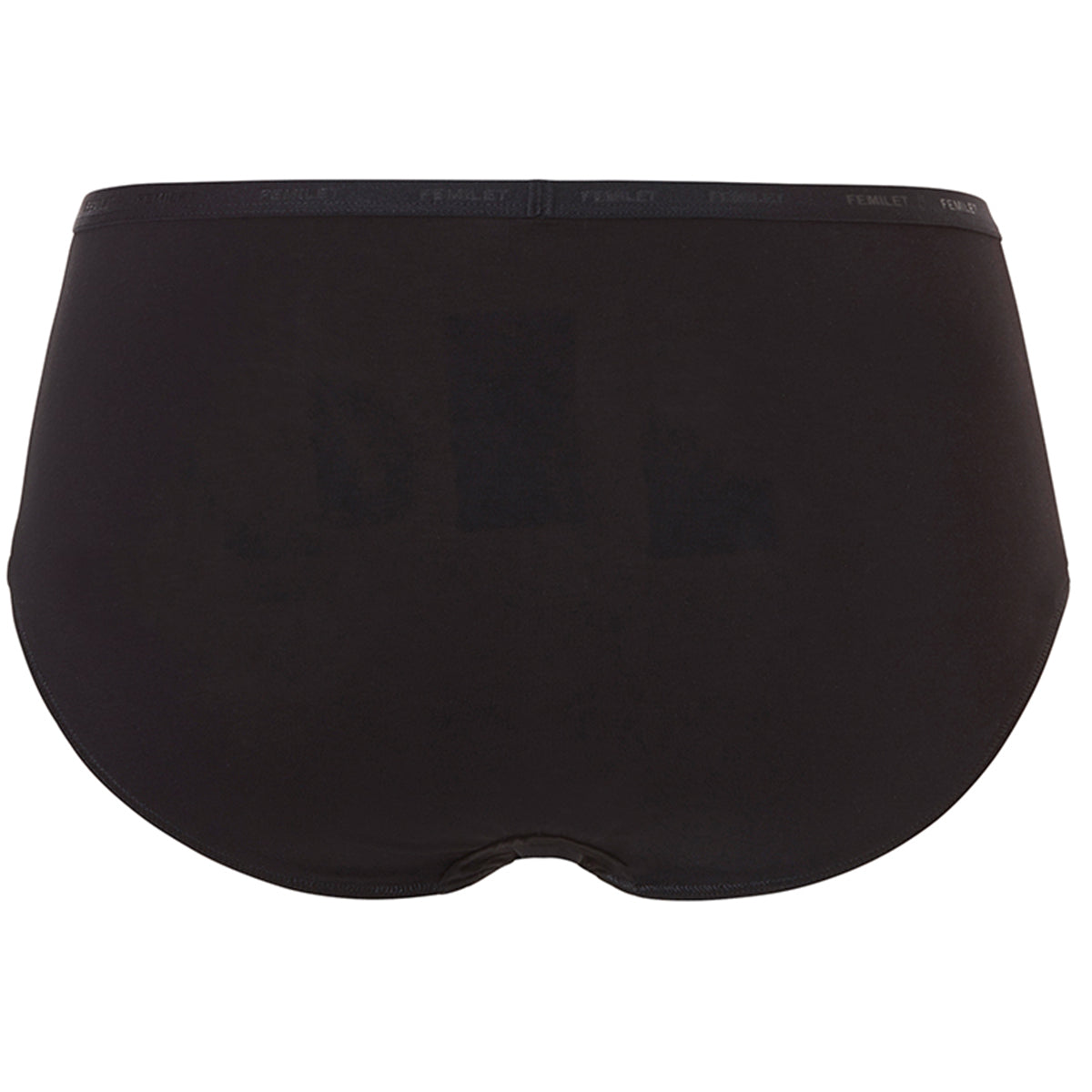 Femilet midi trusse, sort - FA0320 - 011 - Black