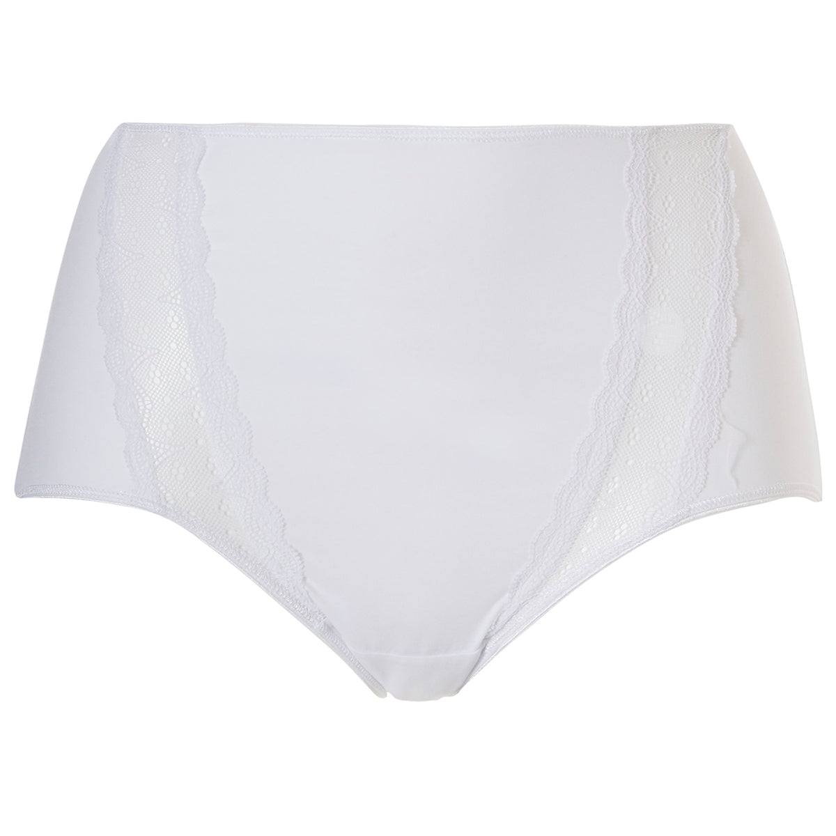 Femilet maxi trusse, hvid - FA0470 - 010 - White