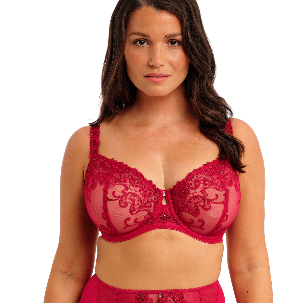 Fantasie Portia balconette BH, rød - FL102607 - RED - Red