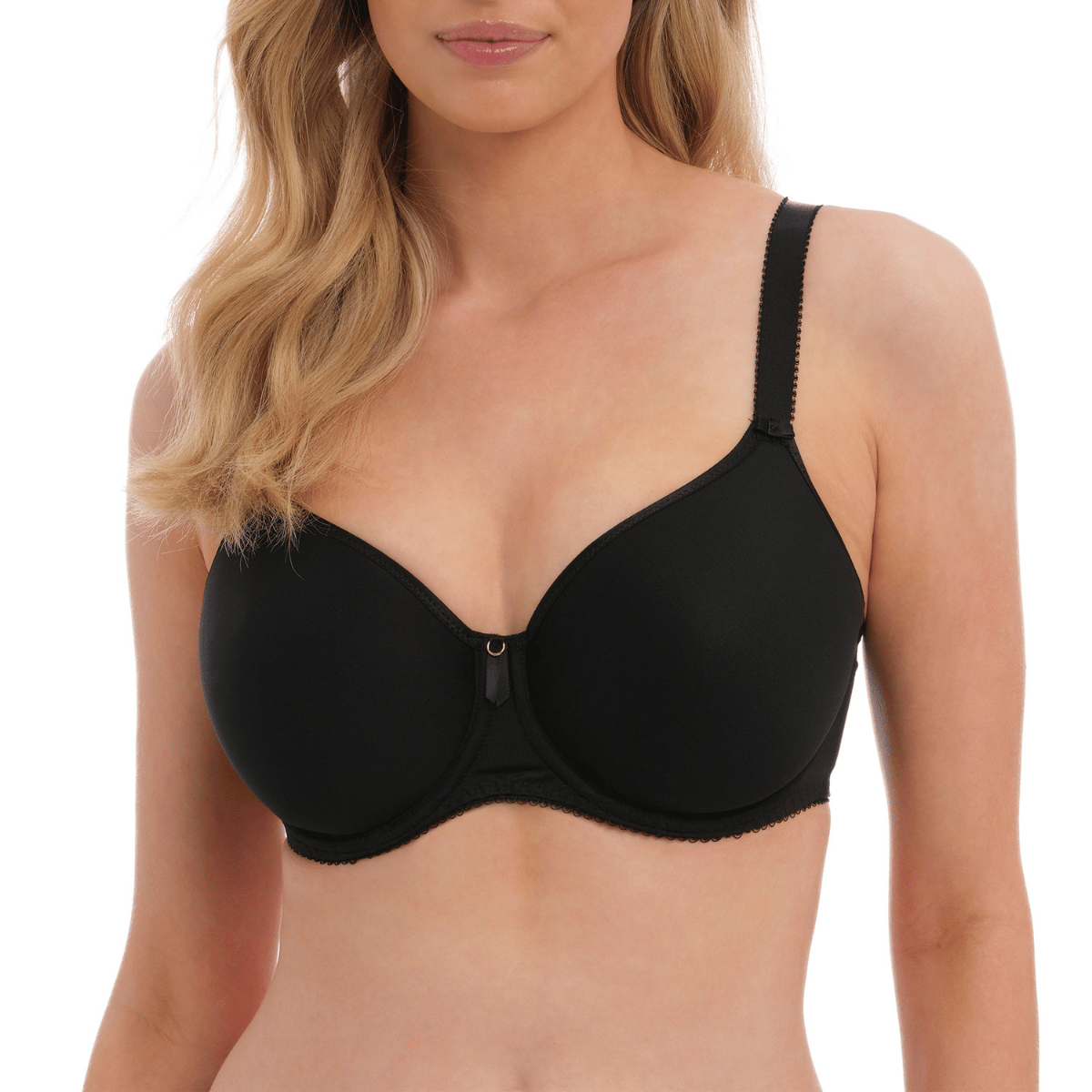 Fantasie Rebecca Essentials BH med bøjle, sort - FL101310 - BLK - Black
