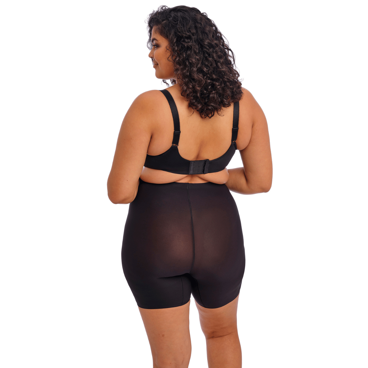 Fantasie Invisible Curve Comfort Plus-size shorts, sort - FL2314 - BLK - Black