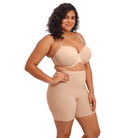 Fantasie Invisible Curve Comfort Plus-size shorts, beige - FL2314 - NAE - Natural Beige