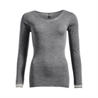 Femilet Juliana bluse, grå - FN1584 - 0DH - Grey Melange