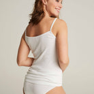 Femilet Debbie top, hvid - FN3020 - 010 - HVID