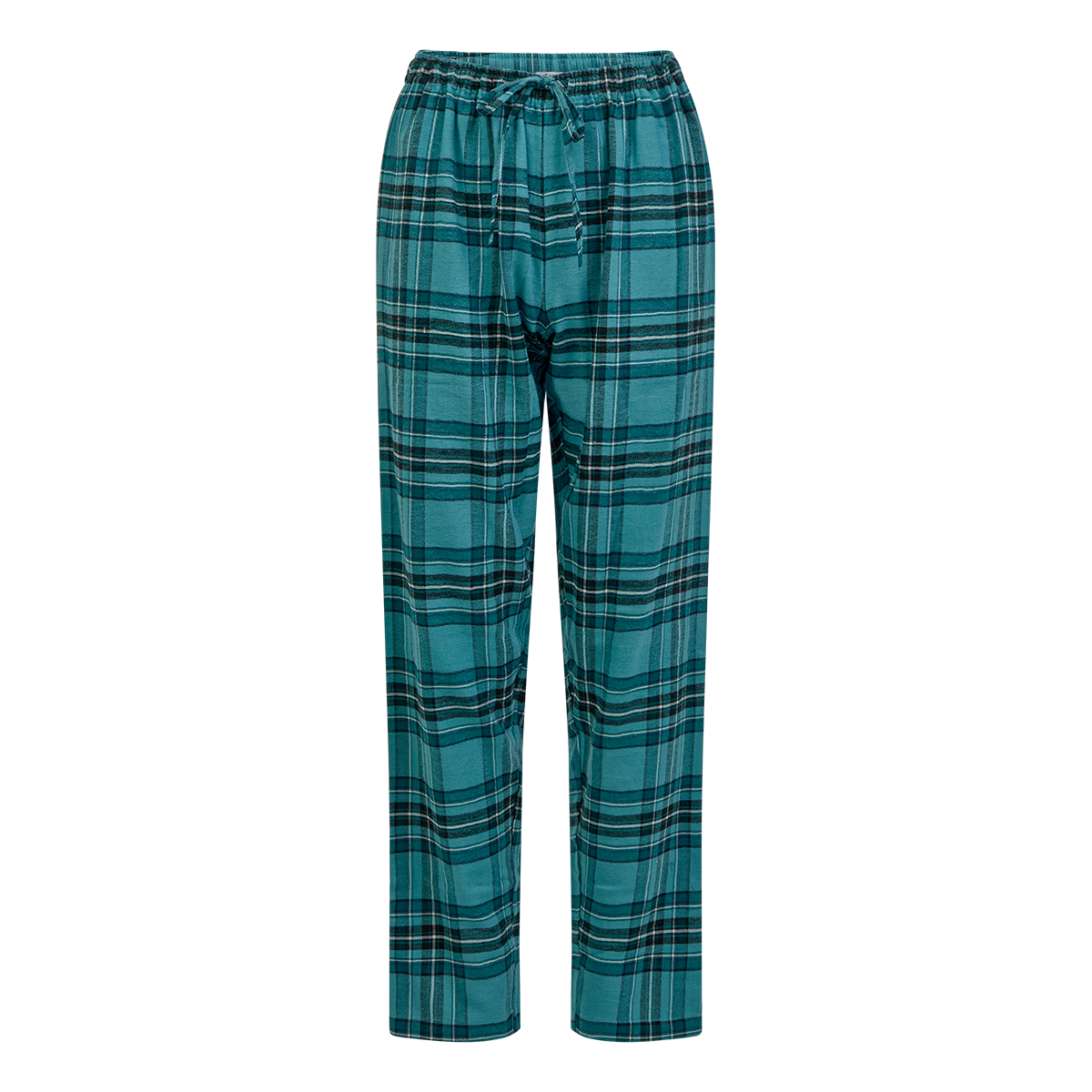 Femilet Heat natbukser, turkis - FN3880 - C30 - Dark Blue Checks