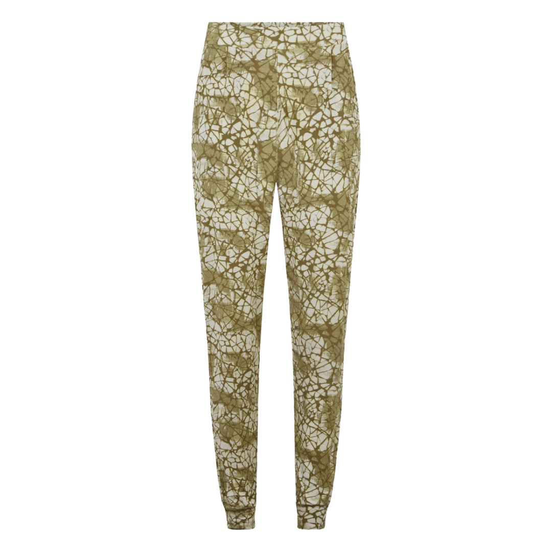 Femilet Yara natbukser, grøn - FN7660 - A80 - Green Illusion