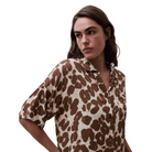 Femilet Layla top, leopard - FNAGJ5 - A82 - Leopard