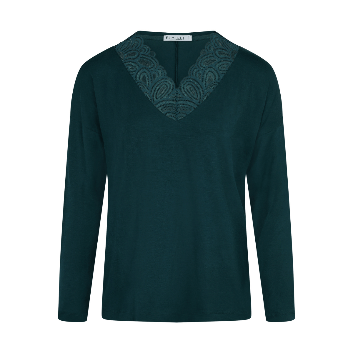 Femilet Josie bluse, grøn - FNAKJ0 - 005 - Eden Green
