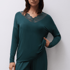 Femilet Josie bluse, grøn - FNAKJ0 - 005 - Eden Green