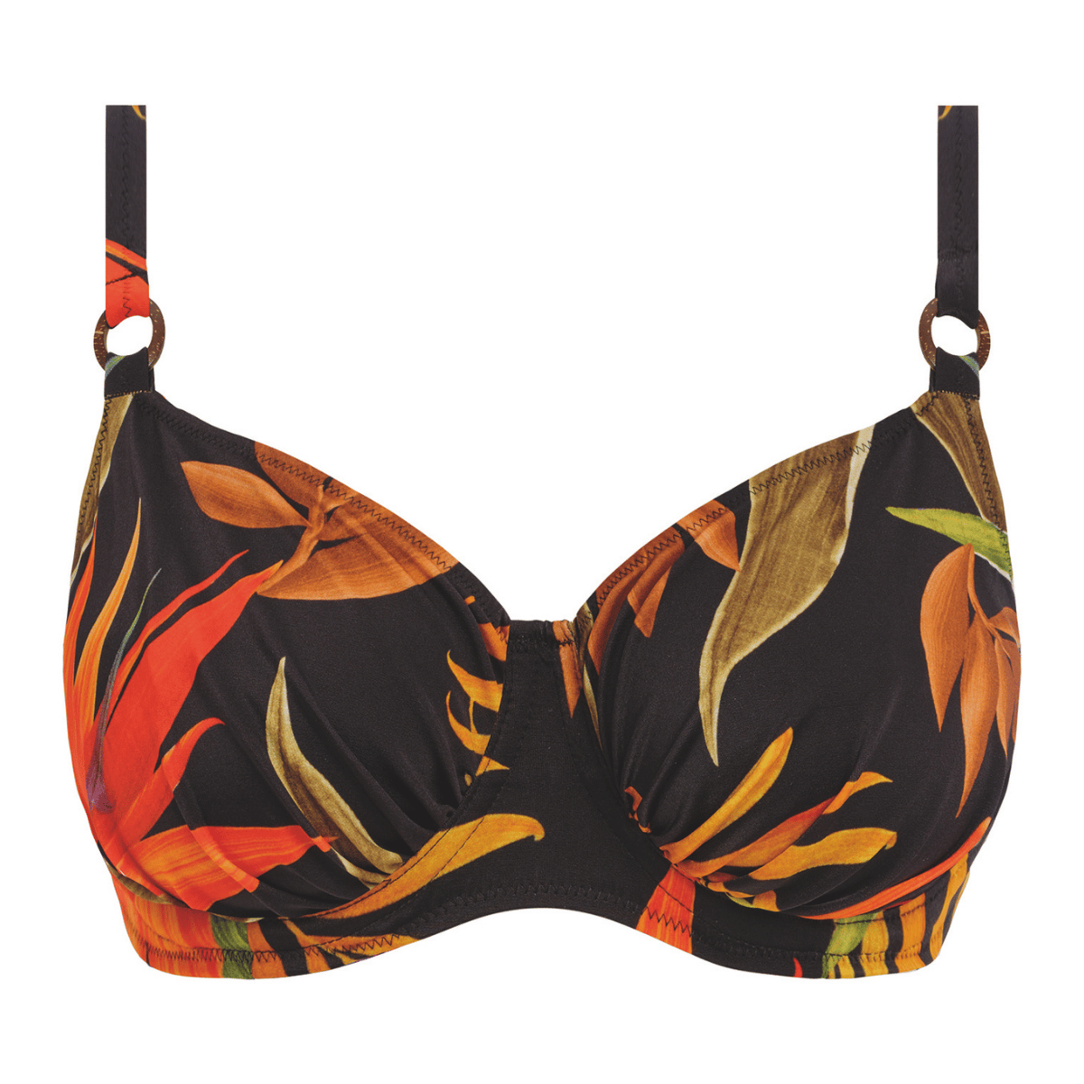 Fantasie Pichola bikini top med bøjle, multi - FS503901 - BLK - Black