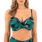 Fantasie Saint Lucia bikini top med bøjle, multi - FS504405 - BLK - Black