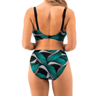 Fantasie Saint Lucia midi bikinitrusse, multi - FS504472 - BLK - Black