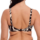 Fantasie Aruba Nights bikini top med bøjle, multi - FS505305 - LAC - Black & Cream