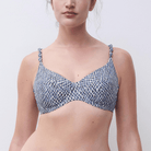 Femilet Tidra bikini top med bøjle, multi - FS5310 - A45 - Blue Reptile