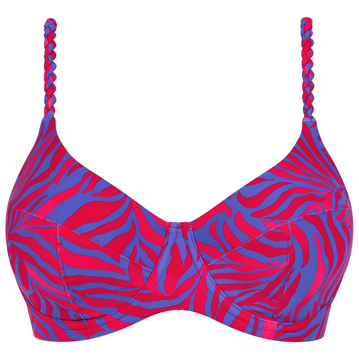 Femilet Tidra bikini top med bøjle, multi - FS5310 - C73 - Berry Jungle