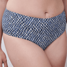 Femilet Tidra maxi bikinitrusse, multi - FS5340 - A45 - Blue Reptile