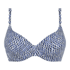 Femilet Tidra bikini top med bøjle, multi - FS5350 - A45 - Blue Reptile