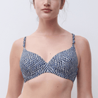 Femilet Tidra bikini top med bøjle, multi - FS5350 - A45 - Blue Reptile